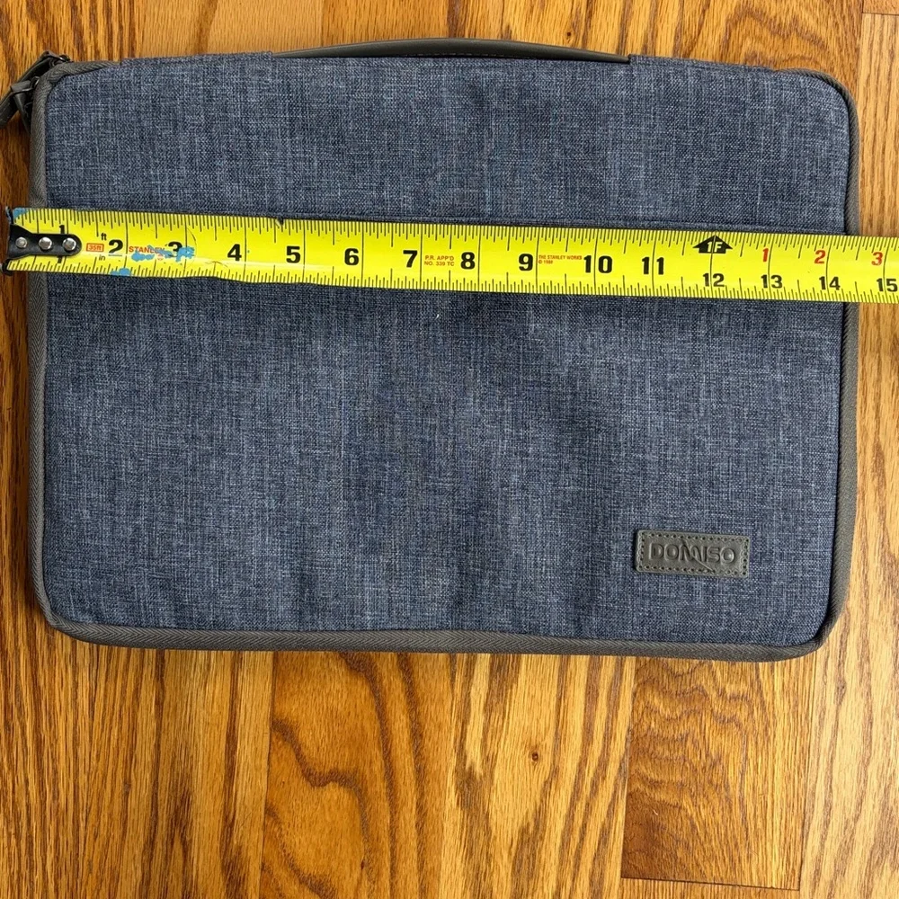 DOMISO 14 inch Laptop Case Sleeve Protective Cover Heather Gray